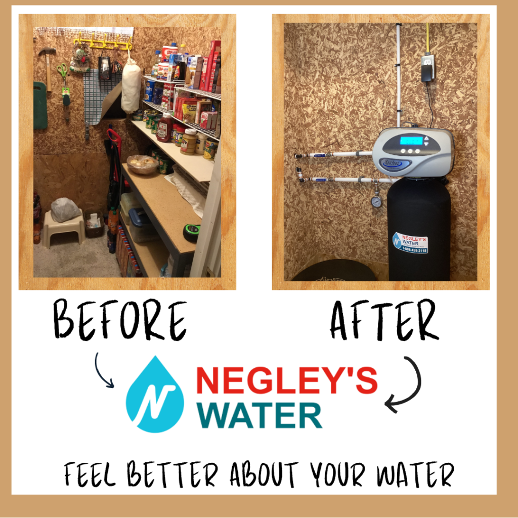 Water Softener System Before and After 2